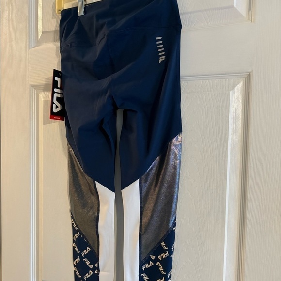 Fila NWT 7/8 Colorblock High Rise Compression Sz XS - Picture 4 of 6